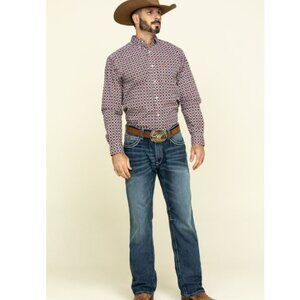 ARIAT MEN'S M4 COLTRANE DURANGO LOW RISE FASHION BOOT CUT JEANS